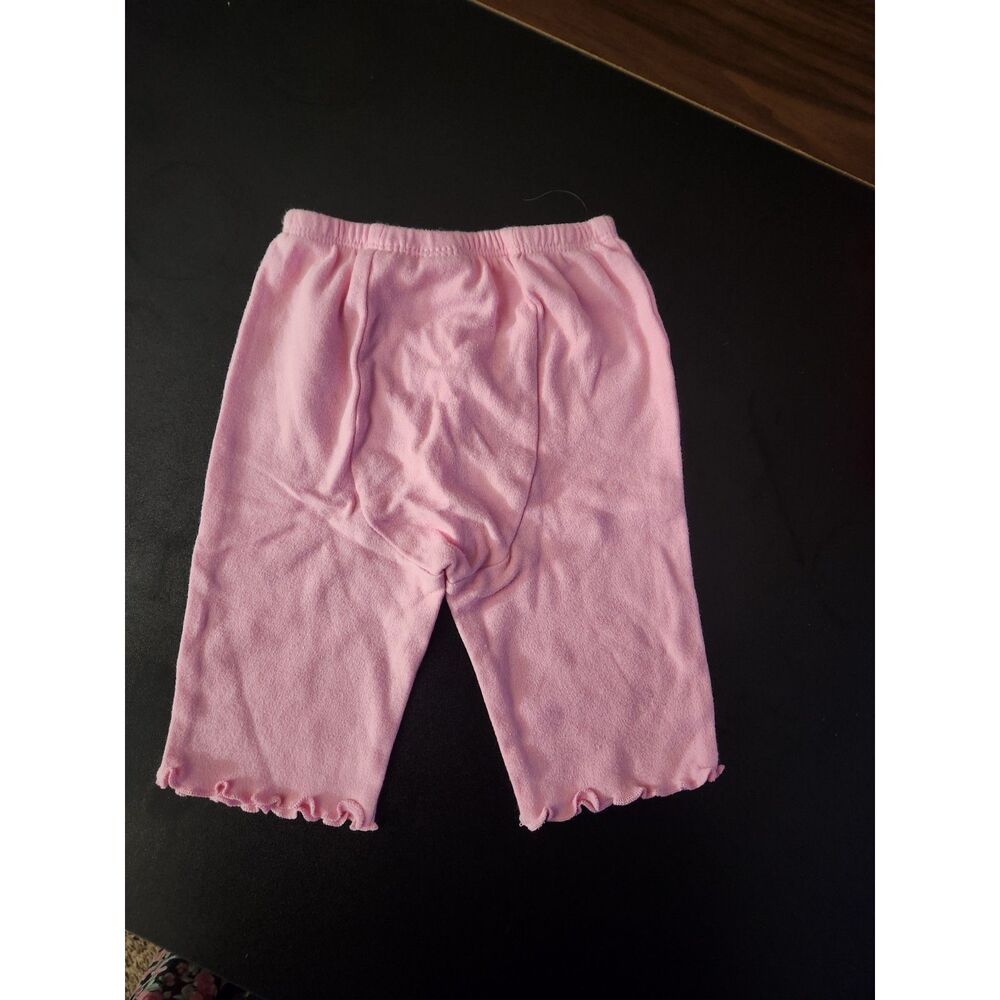 Circo Baby Girl 3M Pink Pants Lettuce Ruffle Hem Elastic Waist